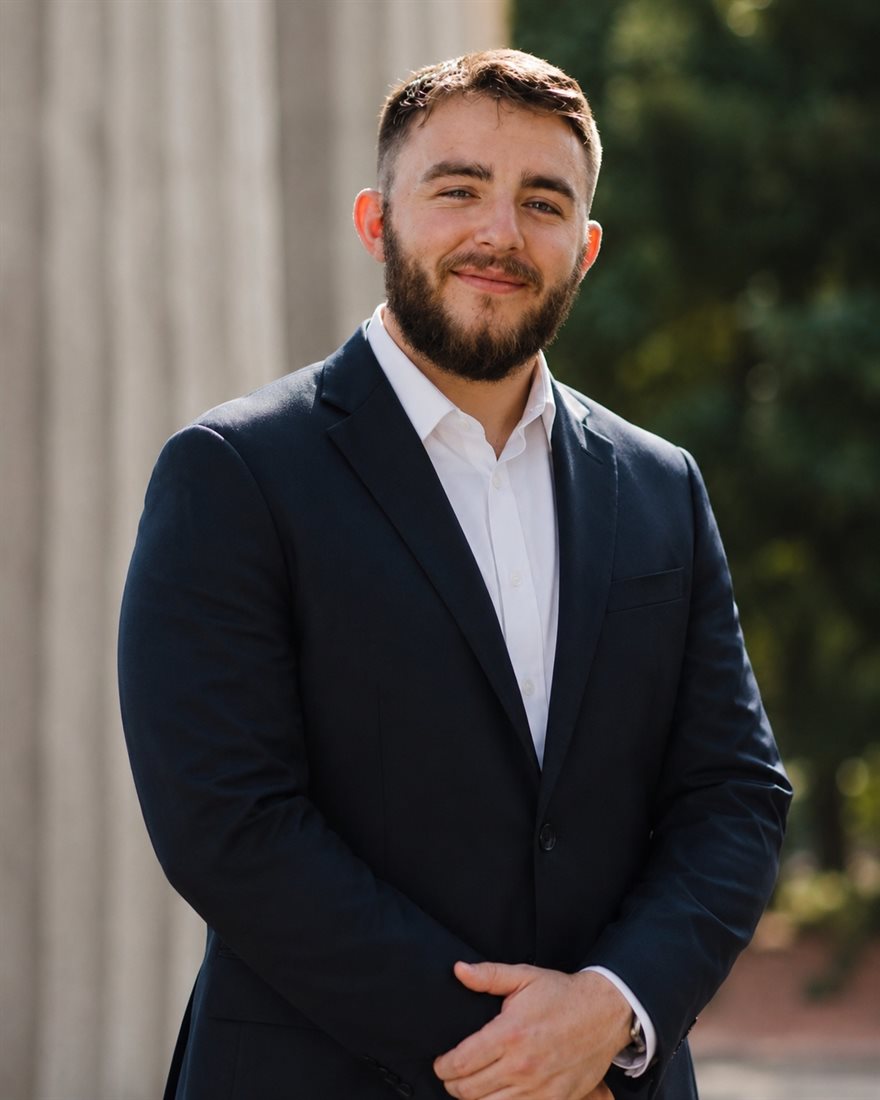 Portrait of Logan Clardy, founder of Talvex Systems